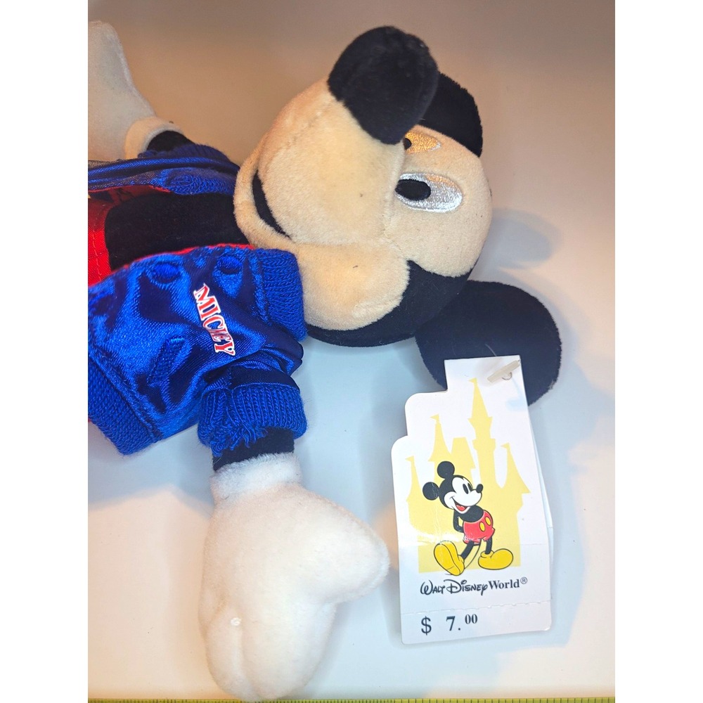 NWT Retro Vintage Disney Parks Mickey Mouse 30th Anniversary 8" Plush